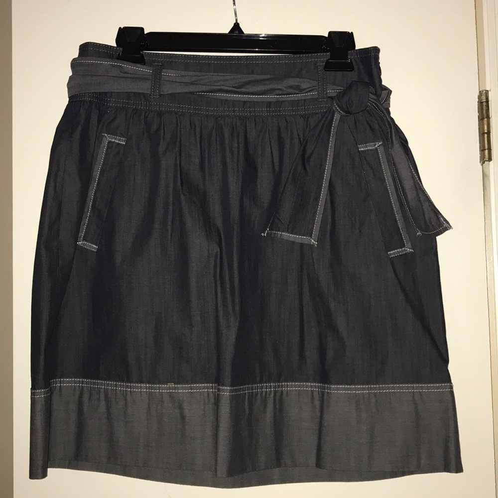 Women’s chambray Loft skirt